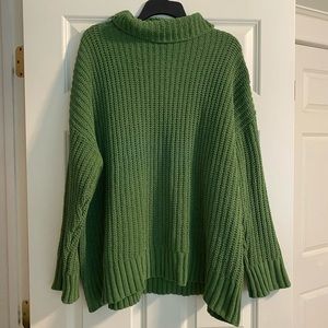 AERIE Oversized Turtleneck Sweater